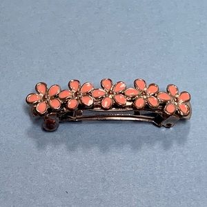 Flower Barrette Hair Clip